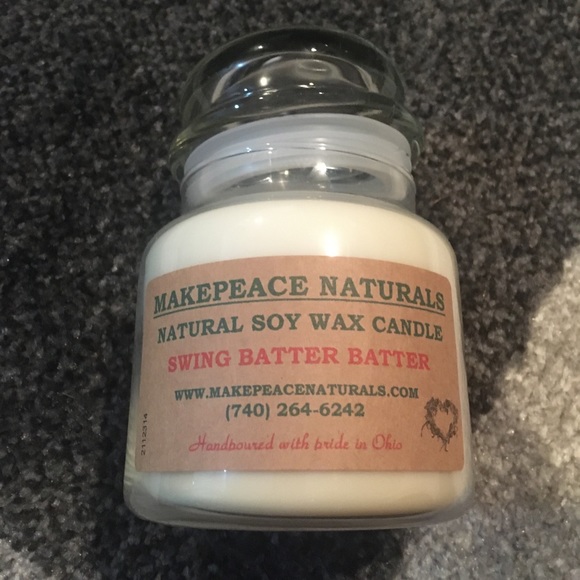 Makepeace Naturals Swing Batter Batter candle - Picture 1 of 2